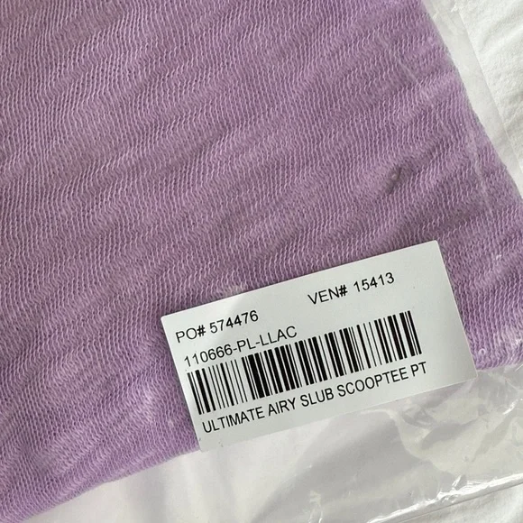 Sundance Ultimate Airy Slub Scoopneck Tee - Picture 4 of 5